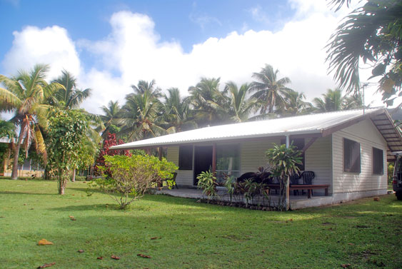exterior of Macs Shack, Titikaveka, Rarotonga, Cook Islands