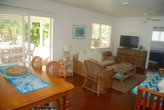 light filled living area 