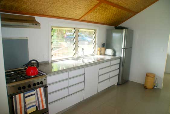 Kitchen view from the dining area