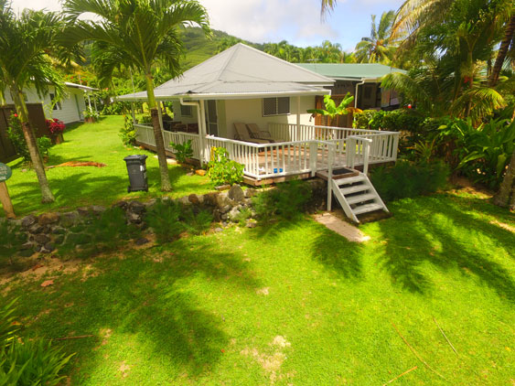 Situated in the village of Arorangi on Rarotonga's western coastline