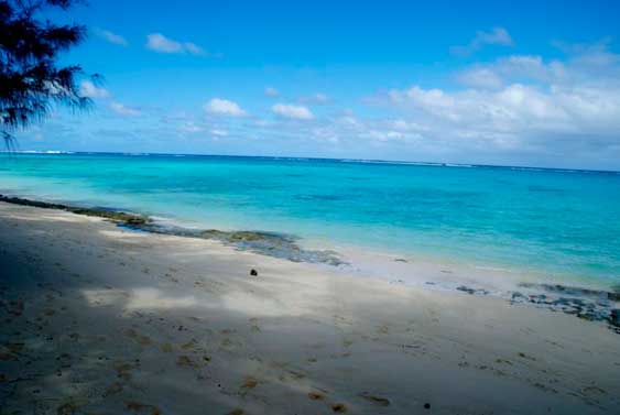 the beach across the road, stunning?